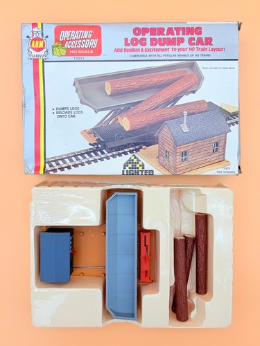 Ahm operating log dump car - ahm, ho