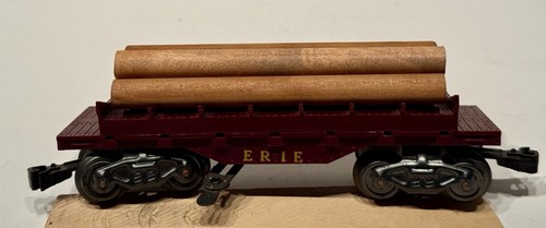 Marx 5594 erie maroon log - erie,